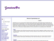 Tablet Screenshot of gemstonepro.com